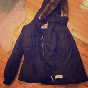 Juicy Couture Black Puffer Jacket Small